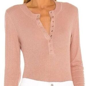 Free People Blush Knit Top